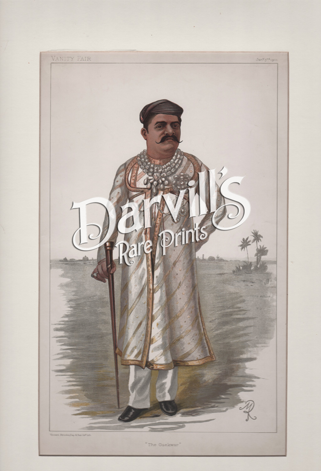 The Gaekwar of Baroda Jan 3 1901